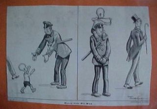   NEWSPAPER COMIC STRIP*MAGS SCRAPBOOK COLLECTION1930S*CARL ANDERSON