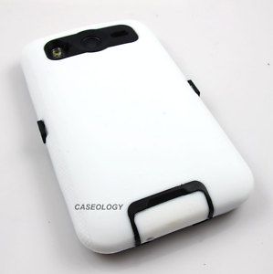 White Impact Phone Cover Hard Case at T HTC Inspire 4G