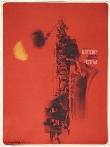 Monterey Jazz Festival Poster 1967 Dizzy Gillespie Janis Joplin 