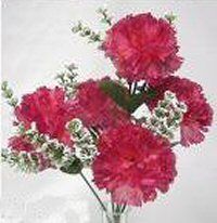 Carnations Mauve Pink Silk Wedding Flowers Bouquets Centerpieces 