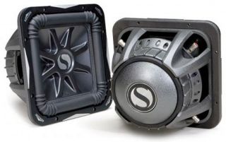 Kicker Car Audio Single 12 S12L7 Vented Box L7 Speaker Enclosure 