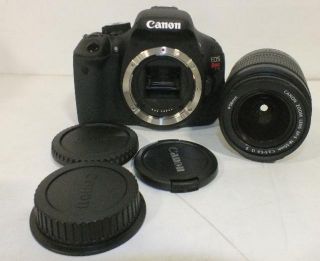 Canon EOS Rebel T3i 600D Digital SLR Camera Kit w EF s Is II 18 55mm 