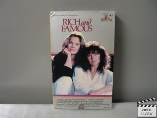 Rich and Famous VHS Jacqueline Bisset Candice Bergen