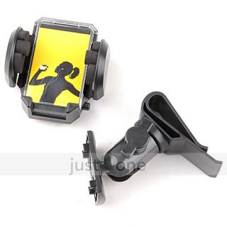 Universal in Car Sun Visor Mount Clip Stand Holder for iPhone 4G PDA 