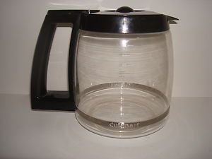 CUISINART REPLACEMENT CARAFE 12 cup DCC 1200 Excellent Condition