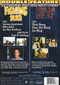 Fighting Mad Carmen Argenziano Ninja Heat Chansheng DVD