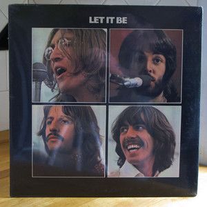 The Beatles LET IT BE original gatefold thick card stock cover SEALED