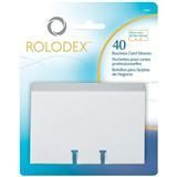 Rolodex Business Card Sleeve Refill Rol 67691 40 PK New