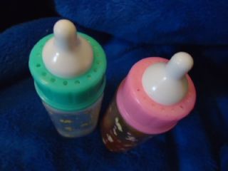 My Little Cuddles Magic Milk Juice Doll Bottle Set Lot