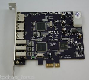 Sonnet Tango Firewire USB PCIe Card 3 Firewire 3 USB Ports FWUSB2A E 