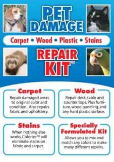 New Pet Damage Carpet Wood Stains Repair Kit M008O