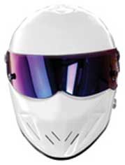 The STIG Party Face Mask Top Gears Race Racing Track Driver BBC White 