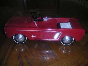 Ken Kovach Toys Limited Red 1965 Mustang Pedal Car