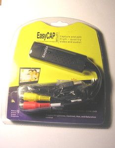 Easycap USB Video Capture Card High Quality 480p