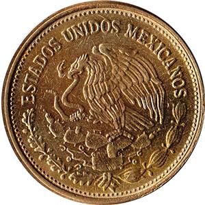1987 Mexico 100 Pesos Coin Venustiano Carranza KM 493 UNC