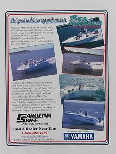 2001 Carolina Skiff Boats Ad Waycross GA