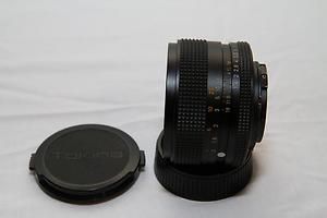 Contax C Y Carl Zeiss Planar 50mm f1 4 T lens leather case original 