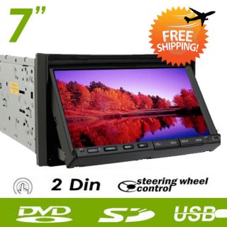   in Dash Car DVD CD Player SWC Touch Screen Fast Shipping