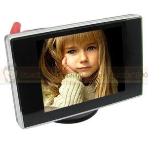 Mini 3 5 TFT LCD Monitor Display for CCTV Car Rear View Camera System 