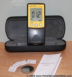 Paint Coating Thickness Meter Gauge Gage Car Truck   Damage Check Body 