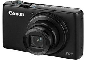 Canon PowerShot S95 10 0 MP Digital Camera Black