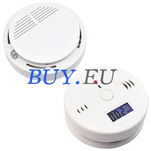 Home Security Smoke Detector Fire Alarm Co Carbon Monoxide Gas Sensor 