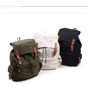Unisex Men and Women Fashion Vintage Casual Canvas Backpack Bag