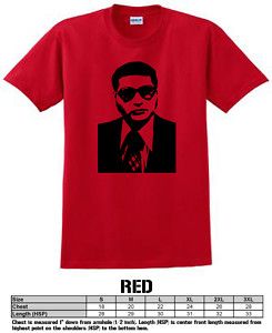 Carlos The Jackal Cult Status Infamous Red T Shirt