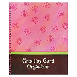 Greeting Card Organizer Book for All Occasion Cards New Seasons 