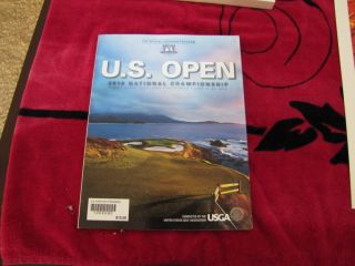 USGA 2010 US OPEN GOLF NATIONAL CHAMPIONSHIP PROGRAM   PEBBLE BEACH 