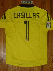 Casillas Real Madrid Soccer Jersey 2011 2012 Brand New