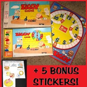 COMPLETEA DAY WITH ZIGGYVtg Cartoon Character Family/Kid Board Game+ 