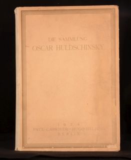 1928 Die Sammlung Oscar Huldschinsky Art Collector Illustrated Scarce 