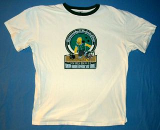Funny Homer Simpson Bowling T Shirt Bowler Team Sport Cartoon Brand 
