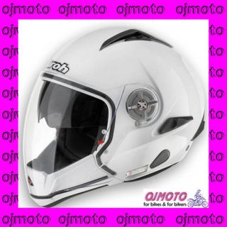 Casco Moto Jet Airoh J105 Color Bianco Lucido J114 Nuov