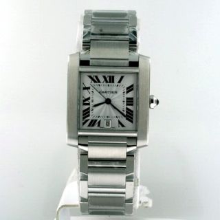 Cartier Tank Francaise Stainless Steel Automatic Watch