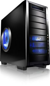 Halo Steel Mid Tower ATX Desktop PC Gaming Case 1x230mm 2x140mm 