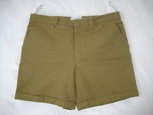 Carven Cuffed Khaki Mens Short Size 42 or Size 34 Waist