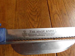 The magic carving knife knive w thickness guide Soligen Germany 