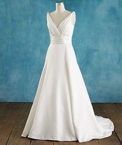Oleg Cassini CD278 White Wedding Dress Size10