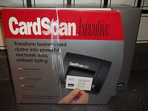 Cardscan Executive Pass Through Scanner Used A Few Times
