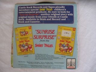 Vintage Castle Rock Shirt Tales Special Edition Read Along Book & 45 