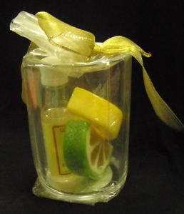 Caswell Massey Gin with A Twist Gift Set Lime Soap
