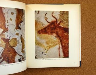 Book on Prehistoric Wall Paintings at The Lascaux Cave
