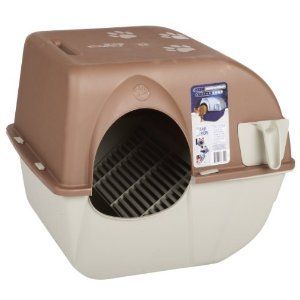 Omega Paw Roll Away Self Cleaning Cat Kitty Litter Box