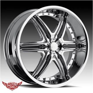 20x8 5 VCT Mobster Chrome Rims Wheels Commodore Crewman