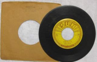 CARL PERKINS~ Glad All Over & Lend Me Your Comb ~ 45 Record 