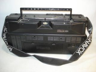   AW 8200 Dual Deck Stereo Cassette Recorder Ghettoblaster Boombox Strap