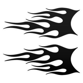 Decal Sticker Flames For Cars & Helmets KR548