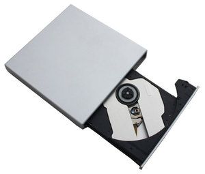 USB 2 0 External Portable Slim Optical CD ROM Drive Silver